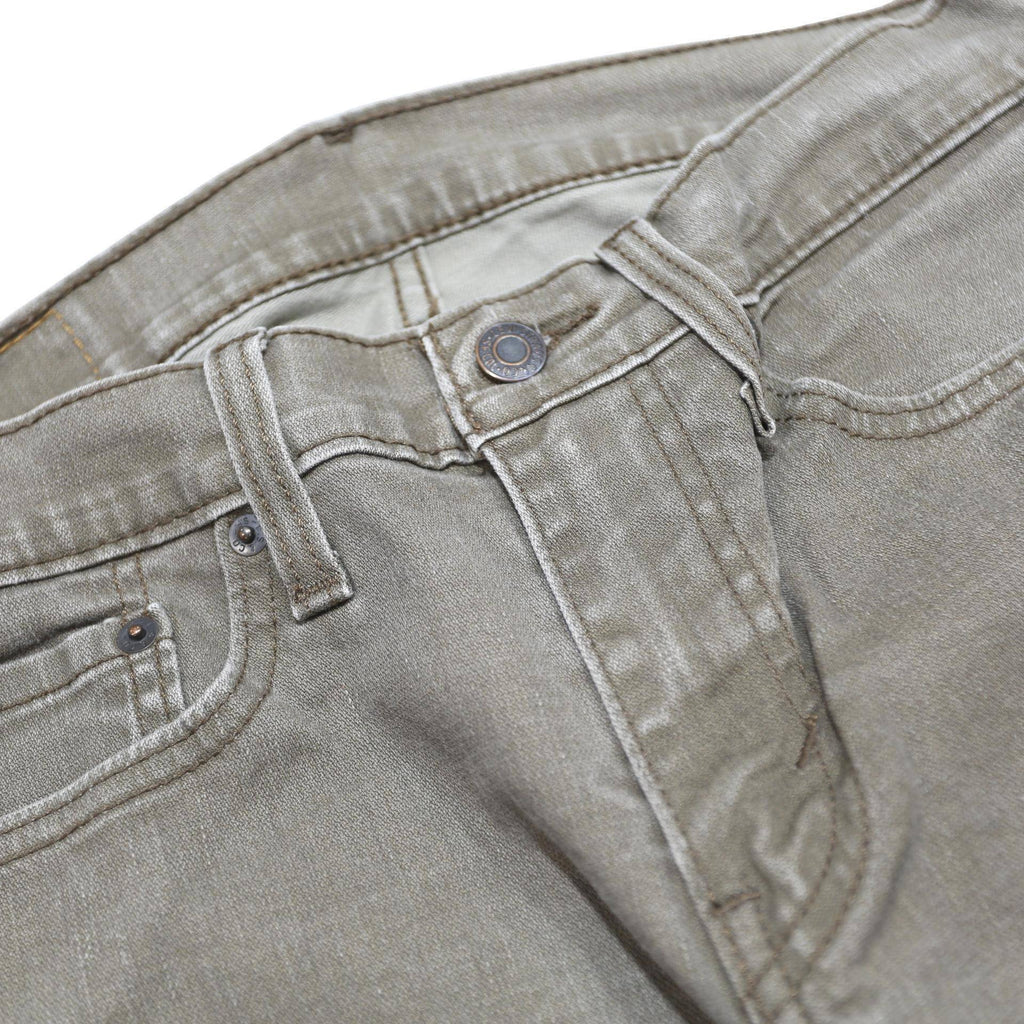 LEVI'S 511 Slim Mens Jeans Grey Slim Skinny Denim Medium W29 L30 Zip