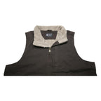 CARHARTT Mens Black & Beige Sherpa Lined Zip Jacket M Cotton Relaxed Fit