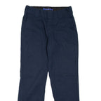 DICKIES Workwear Womens Trousers Blue Slim Tapered W29 L30