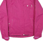 SALOMON Womens Pink Jacket M Polyester Blend Zip Outdoor Sports Activewear