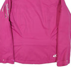 SALOMON Womens Pink Jacket M Polyester Blend Zip Outdoor Sports Activewear