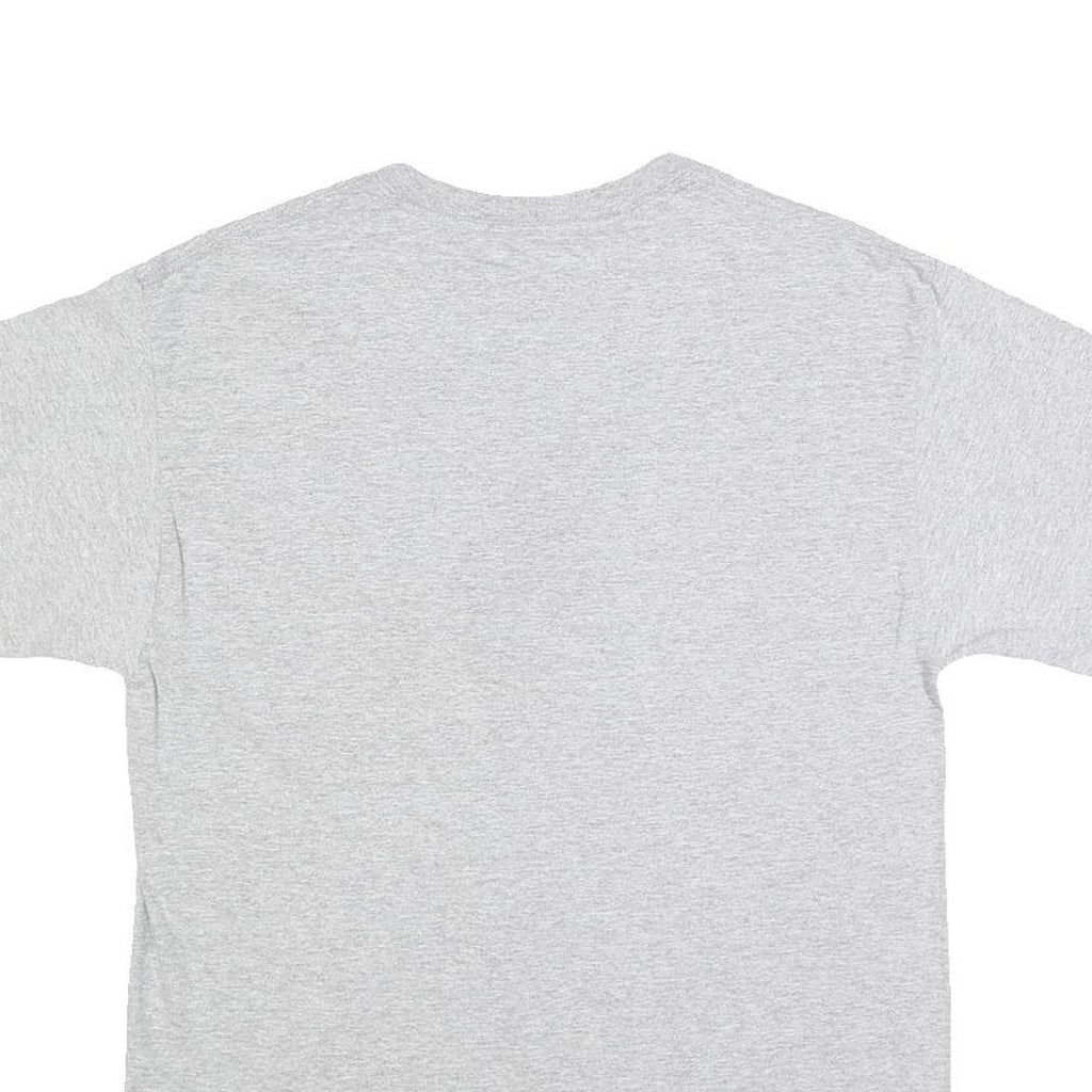 RUSSELL ATHLETIC Mens Grey Trojans Graphic T-Shirt M Crew Neck Short Sleeve