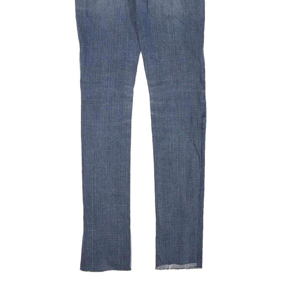 TRUE RELIGION Womens Jeans Blue Regular Skinny Denim Medium W26 L31 Zip