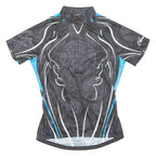 Cycling Mens Jersey Black 1/2 Zip S