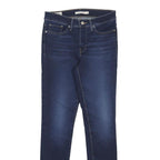 LEVI'S 311 Slim Womens Jeans Blue Denim Cotton Blend W27 L30 Stylish Zip Fly