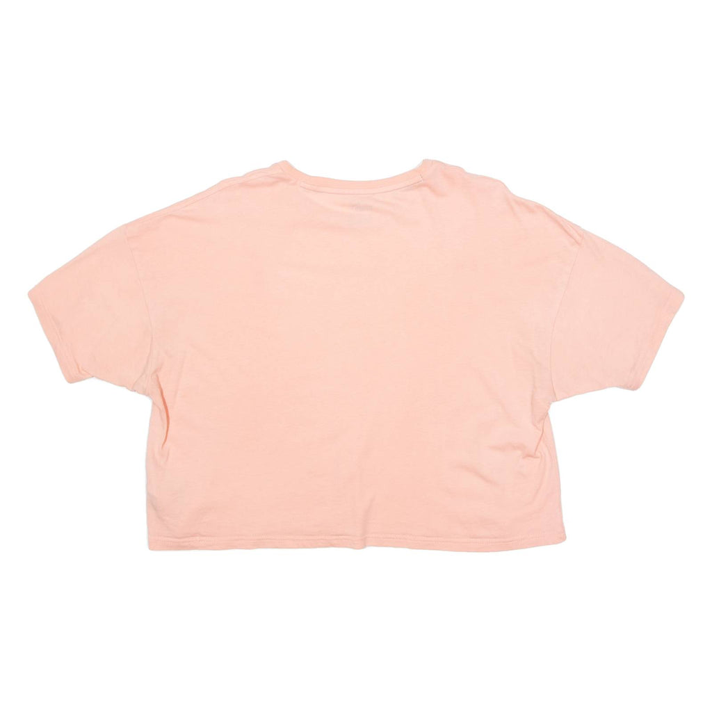 PUMA Cropped Womens T-Shirt Pink M