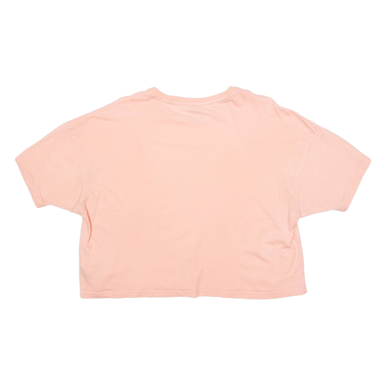 PUMA Cropped Womens T-Shirt Pink M