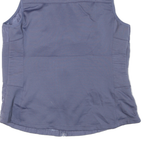 FILA Womens Blue Sleeveless Jacket XL Polyester Blend Zip Sports Casual