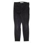 GAP Super High Rise Womens Jeans Black Slim Skinny W30 L27