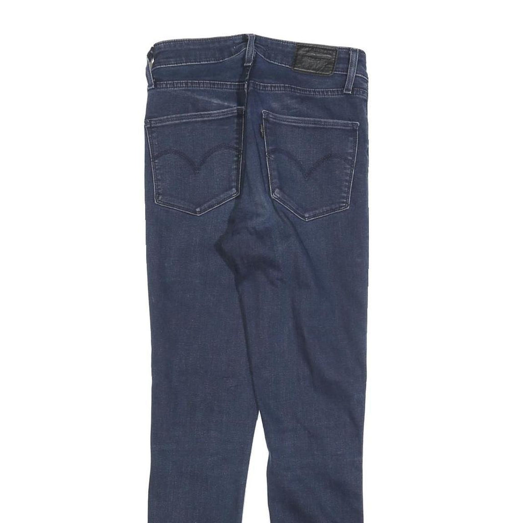 LEVI'S 721 Womens Jeans Blue Slim Skinny Denim Medium W26 L27 Stretch