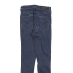 LEVI'S 721 Womens Jeans Blue Slim Skinny Denim Medium W26 L27 Stretch