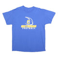 Mens Blue Greyhounds Football Graphic T-Shirt L Short Sleeve Crew Neck Cotton