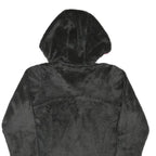 HELLY HANSEN Womens Black & Pink Hooded Zip Fleece Jacket XS Polyester Blend