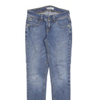 LEVI'S 571 Womens Jeans Blue Slim Skinny Denim Light W26 L30 Slim Fit Zip