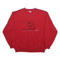 CHASE AUTHENTICS Mens Red Earnhardt Jr Crew Neck L Racing Sweatshirt