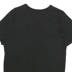 PUMA Mens Black Cotton Graphic T-Shirt S Short Sleeve Crew Neck Logo Print