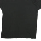 PUMA Mens Black Cotton Graphic T-Shirt S Short Sleeve Crew Neck Logo Print