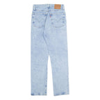 LEVI'S 501 BIG E Jeans Womens Blue Regular Straight Acid Wash W24 L28