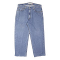 LEVI'S 550 Straight Womens Jeans Blue Relaxed Straight Denim Medium W36 L28