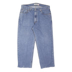 LEVI'S 550 Straight Womens Jeans Blue Relaxed Straight Denim Medium W36 L28