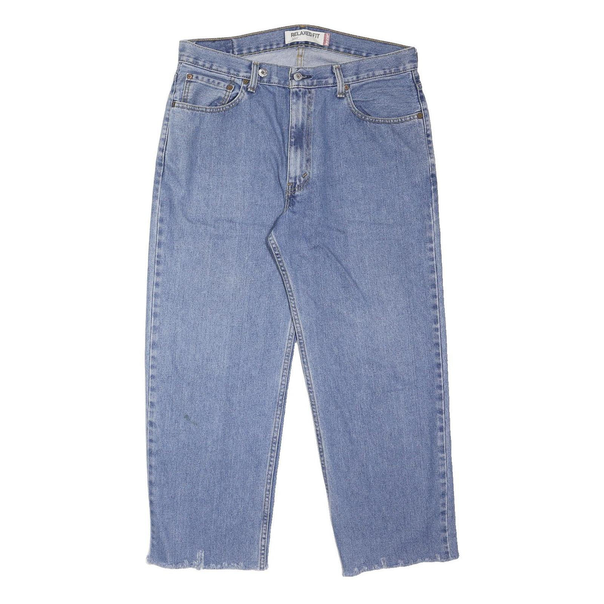 LEVI'S 550 Straight Womens Jeans Blue Relaxed Straight Denim Medium W36 L28
