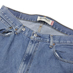 LEVI'S 550 Straight Womens Jeans Blue Relaxed Straight Denim Medium W36 L28
