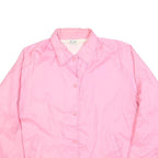 BLAIR Womens Pink Jacket XL Polyester Button Closure Plain Lightweight