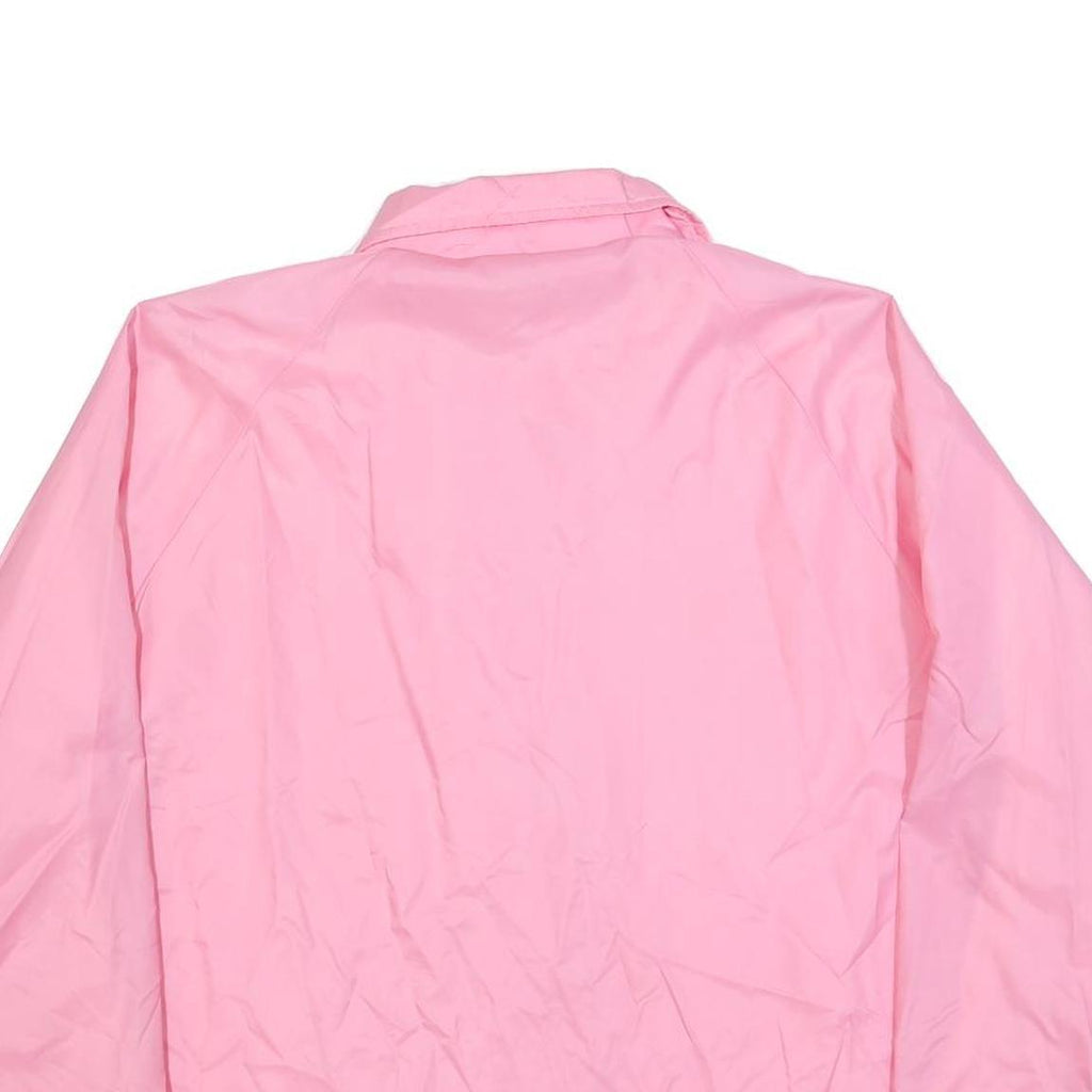 BLAIR Womens Pink Jacket XL Polyester Button Closure Plain Lightweight