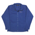 BERGHAUS Mens Blue Jacket L Polyester Fleece Outdoor Zip Up Lightweight