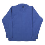 BERGHAUS Mens Blue Jacket L Polyester Fleece Outdoor Zip Up Lightweight