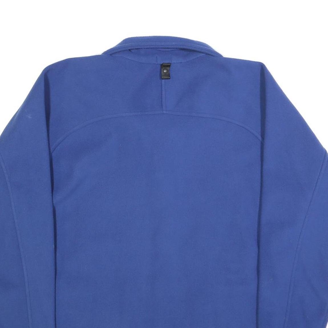 BERGHAUS Mens Blue Jacket L Polyester Fleece Outdoor Zip Up Lightweight