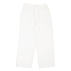 VANS Womens Jeans White Loose Straight W27 L25