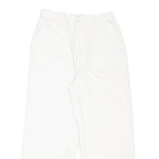 VANS Womens Jeans White Loose Straight W27 L25