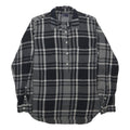 GAP Womens Black & Grey Check Shirt M Casual Button-Up Cotton Top