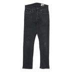 G-STAR Mens Black Slim Jeans Denim W28 L30 Classic Button Closure Casual Wear