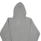 CHAMPION Mens Grey Fishers Football Hoodie S Cotton Blend