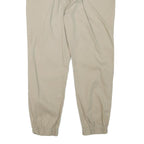 LEVI'S Mens Cotton Blend Beige Relaxed Tapered Trousers W36 L26 Casual Zip