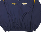 AUGUSTA Mens Navy & Yellow V-Neck XL Sweatshirt Sports Casual Lightweight