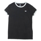 LEVI'S Womens T-Shirt Black XS