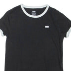 LEVI'S Womens T-Shirt Black XS