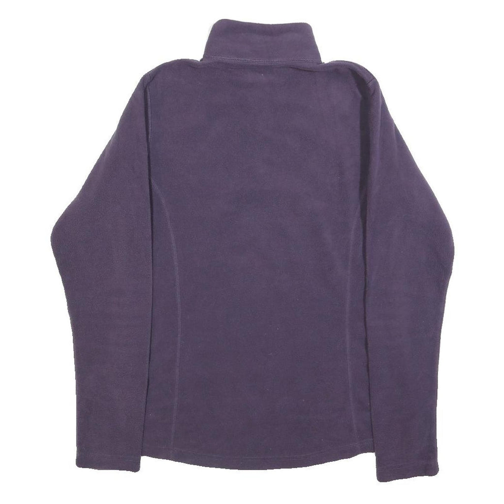 HELLY HANSEN Womens Purple Plain Pullover Jumper Crew Neck M Fleece
