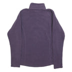 HELLY HANSEN Womens Purple Plain Pullover Jumper Crew Neck M Fleece