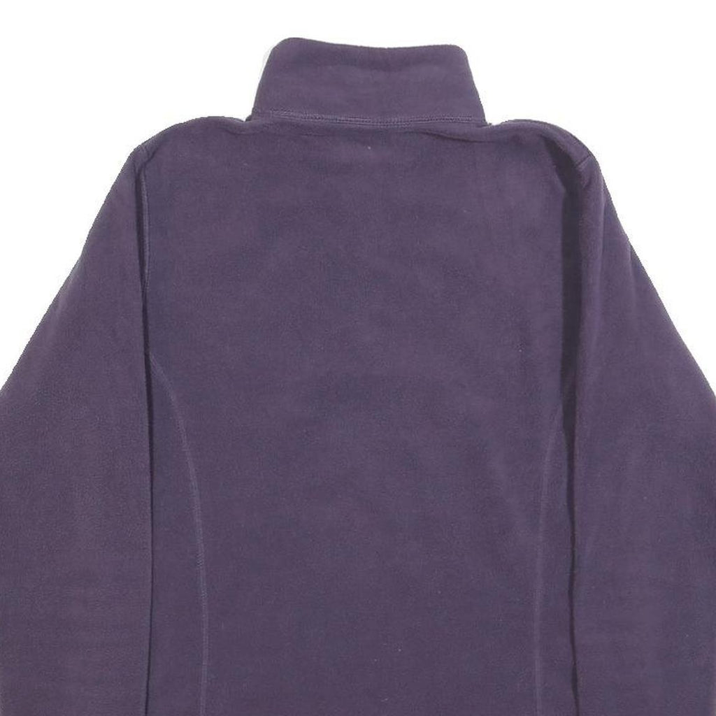 HELLY HANSEN Womens Purple Plain Pullover Jumper Crew Neck M Fleece