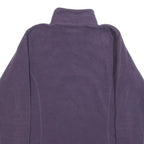 HELLY HANSEN Womens Purple Plain Pullover Jumper Crew Neck M Fleece