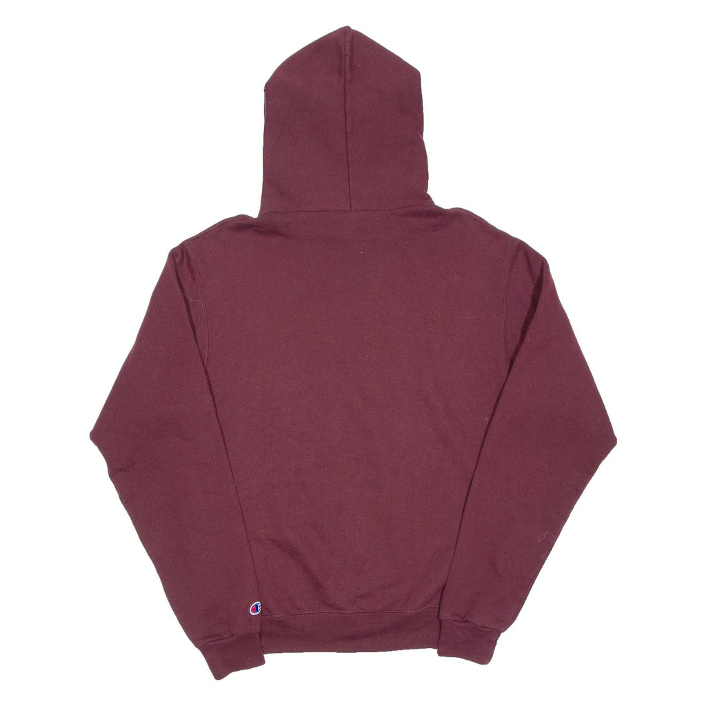CHAMPION Harvard Vs Yale Mens Maroon Hoodie USA S