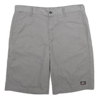 DICKIES Mens Shorts Grey Casual Plain XL W38 Workwear Relaxed Fit