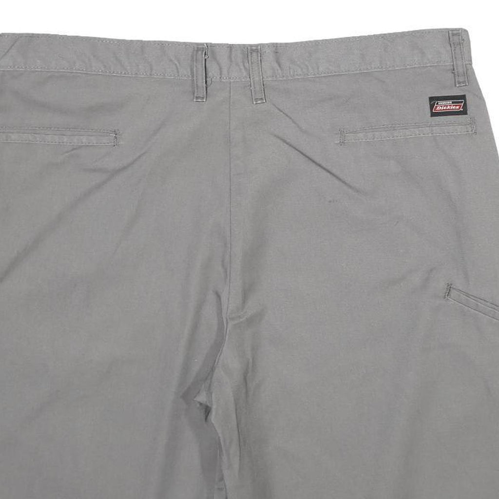 DICKIES Mens Shorts Grey Casual Plain XL W38 Workwear Relaxed Fit