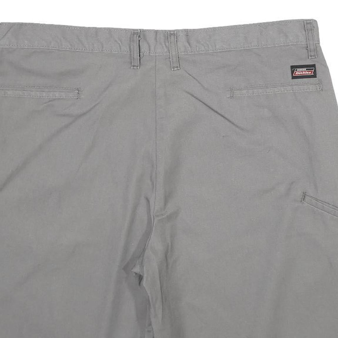 DICKIES Mens Shorts Grey Casual Plain XL W38 Workwear Relaxed Fit