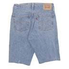 LEVI'S Mens Shorts Blue Denim XS W27 Casual Classic Faded Lightwash