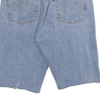LEVI'S Mens Shorts Blue Denim XS W27 Casual Classic Faded Lightwash